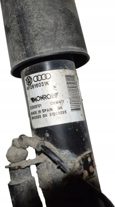 AUDI A6 C6 LIFT Bakre Luftfjäder Dämpare Vänster 4F0616031K image 4