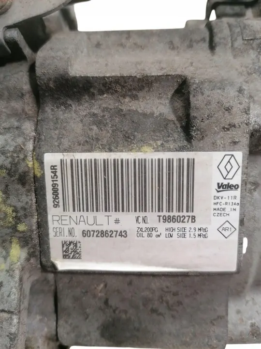 Air Conditioning Compressor Dacia Dokker 1.5 DCI OEM image 4