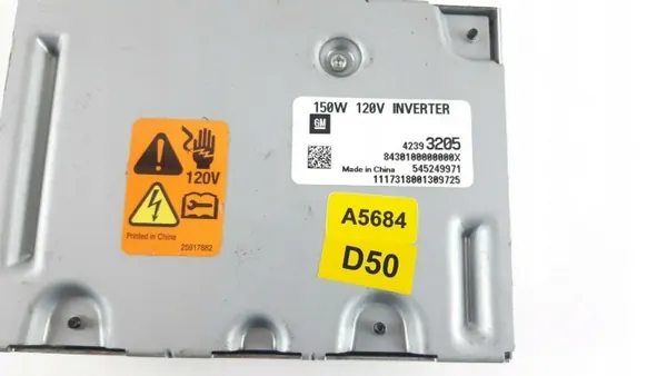 Onduleur Buick Encore I 2018 OEM 42393205 image 3