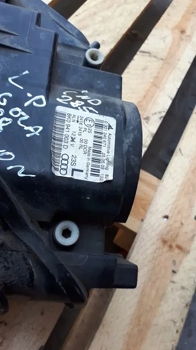 Audi A4 B8 S4 Faro Izquierdo Delantero OEM 8K0941003D image 8