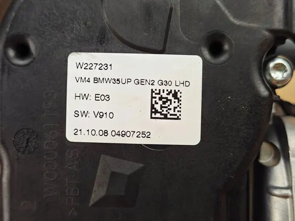 OEM W224097 W227231 Voorruitenwissermotor voor BMW G30 G31 image 6