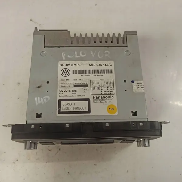 Radio VW Polo V 6R OEM 5M0035156C - Occasion image 7