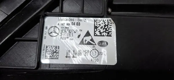 MERCEDES GLE W167 LED KOPLAMP REFLECTOR RECHTS image 9