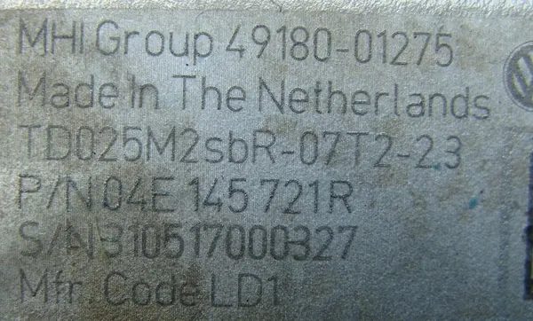 TURBINE AUDI A3 8V 1.4 TFSI 122 HK image 8