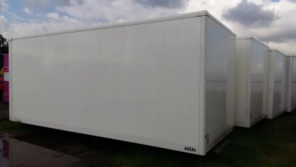 Conteneur SAXAS MKD 71 avec élévateur Dhollandia 1.5t image 2