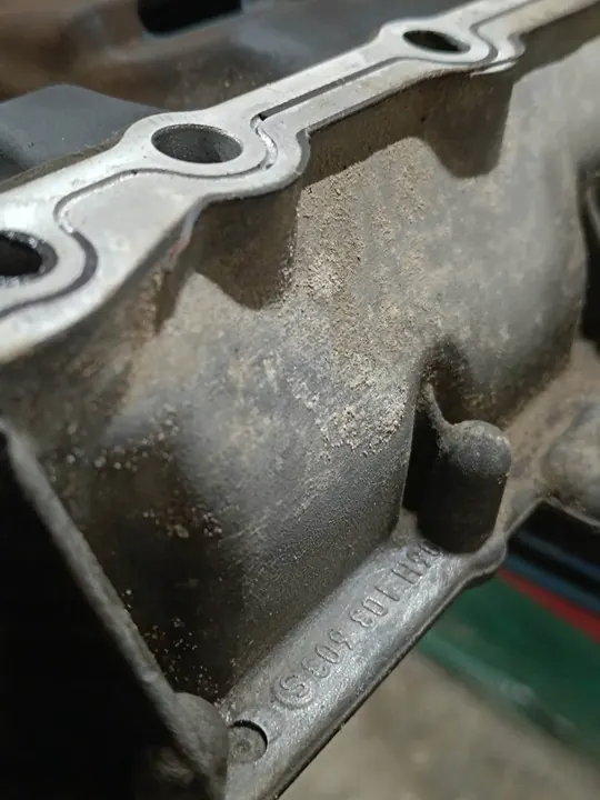 AUDI A4 B8 A5 Q5 1.8 2.0 TFSI Oljeplåt Aluminium Metall 06H103603S image 3