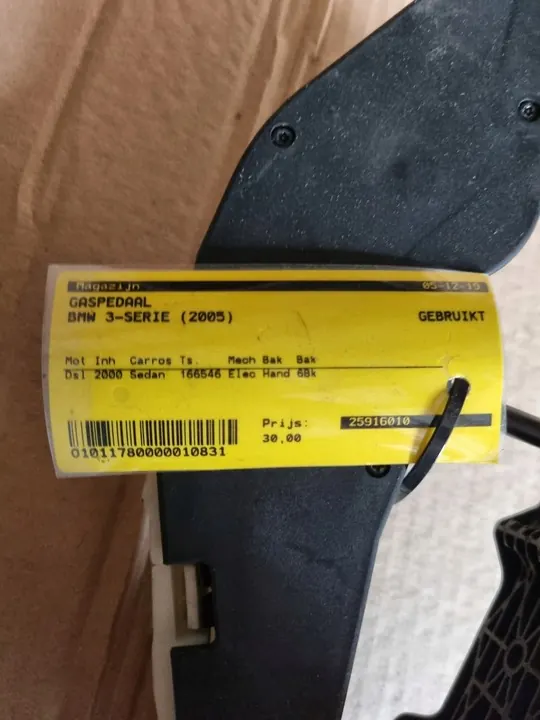 Gaspotentiometer BMW E46 2.2i 170 PS 97-03 OEM 6762481 image 2