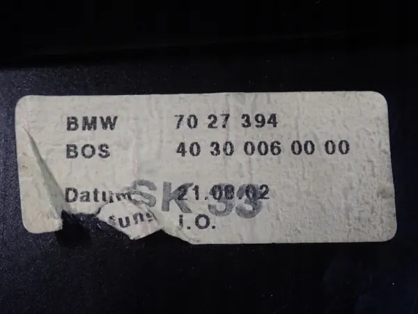 BMW E46 Rollo de Maletero OEM Zawada-382061- image 9