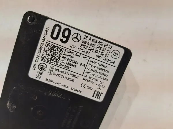 SENSOR RADAR MERCEDES A9069006002 image 2