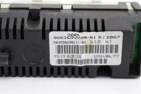 Écran Peugeot 207 OEM 9663205580-01 2006-2009 image 5