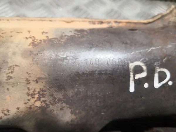 Mercedes ML W164 oikea pakoputken keräin OEM 2721400609 image 4