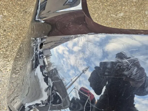 VW Golf 7 VII HB 13- paraurti posteriore 5G6 LC9X image 3