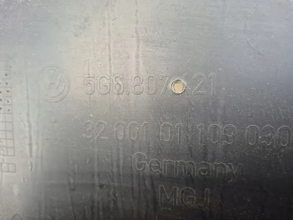 VW Golf 7 VII HB 13- paraurti posteriore 5G6 LC9X image 7