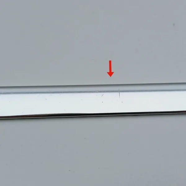 ntere rechte Türfensterverkleidung Chrom Audi Q7 4L DRC85497 image 4