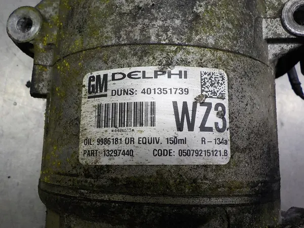 Ilmastointikompressori OPEL ASTRA H 1.4 13297440 WZ3 image 4