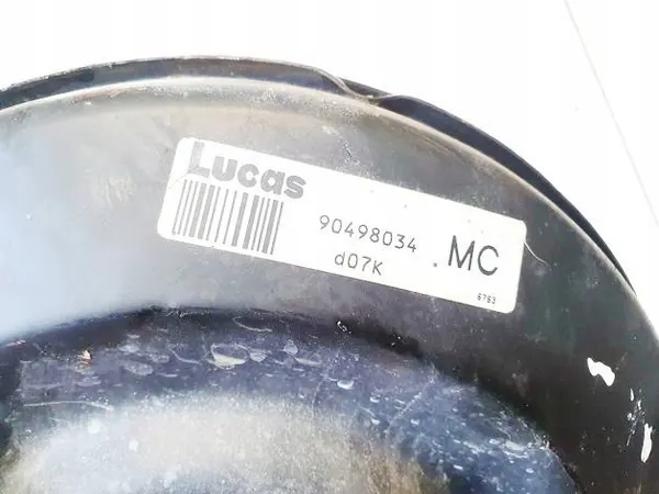 Jarruservo OEM 90498034 Opel Zafira 2000 2.0L image 3