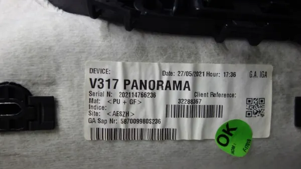 Volvo C40 Garniture Toit Panorama OEM 32288367 image 3