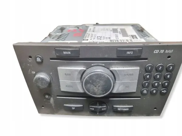 Radio OEM 13188477 CD70 NAVI d'origine pour Opel Vectra C image 2