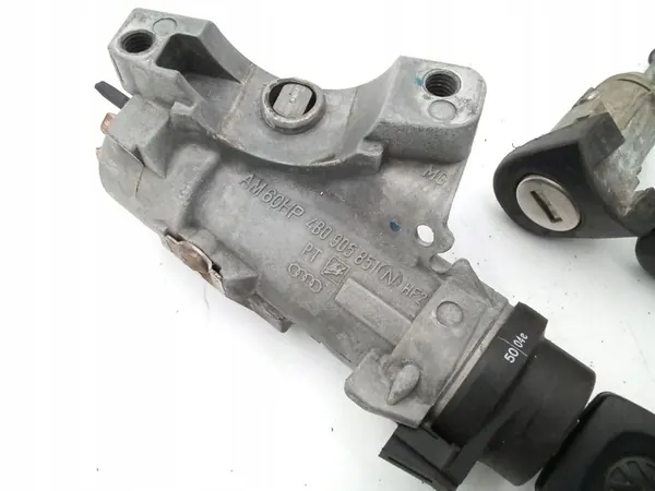 VW Fox Låscylinder Set + Nyckel + Tändningsswitch image 6