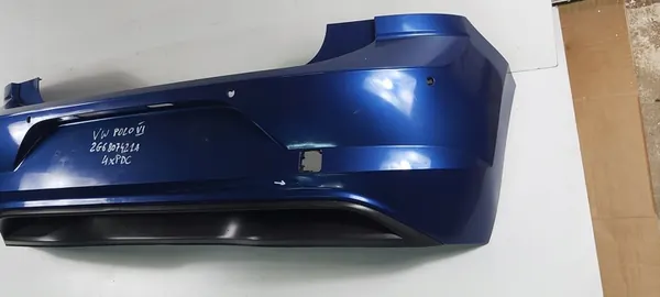 VW POLO VI Paraurti Posteriore 2G6807421A image 2