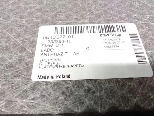 Alfombrilla maletero BMW X1 U11 OEM 5B4C677 - Usado image 4
