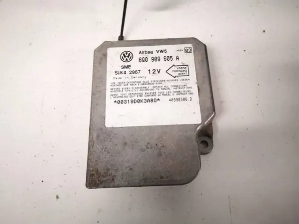 Módulo airbag OEM 6Q0909605A - Pieza usada image 2