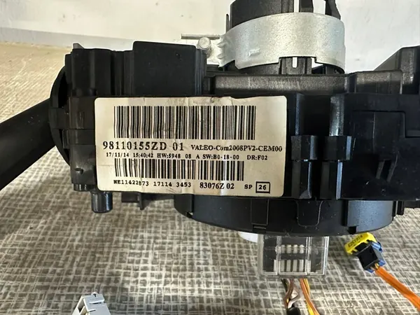 Gecombineerde Schakelaar Origineel 98110155ZD Citroen image 3