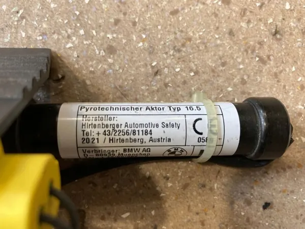 OEM 7418199 Framfotgängarairbag Aktuator BMW X6 image 5