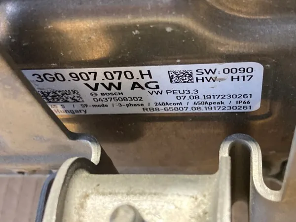 OEM 3Q0907070H VW Laadmodule - Gebruikte staat image 3