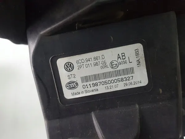 FARO HALÓGENO ESQUERDO VW POLO V LIFT 6C 6C0941661D image 5