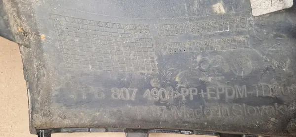 Griglia paraurti anteriore VW Touareg II destra 7P6807490H image 3