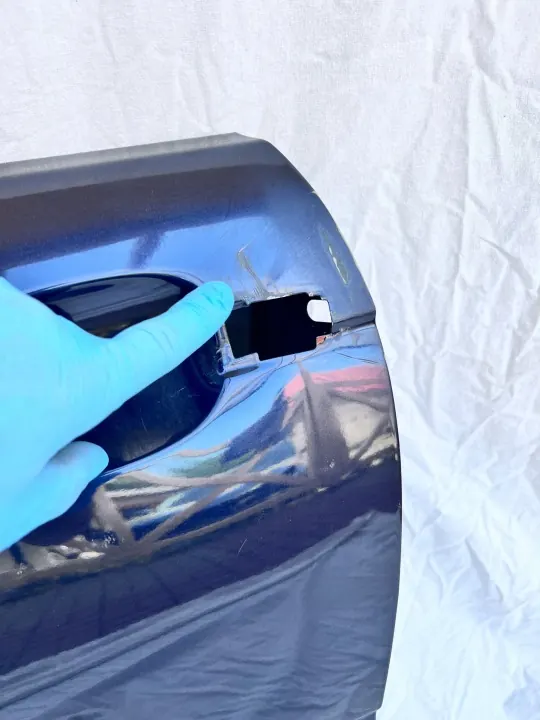 Puerta Izquierda BMW E46 Coupé Cabrio OEM ORIENTBLAU 317 image 5