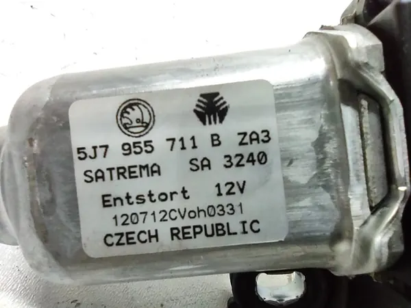 Heckwischermotor 5J7955711B Skoda Fabia II Roomster Yeti image 4