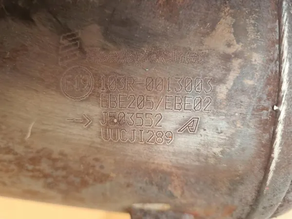 OEM KATALIZATOR KOLEKTOR WYDECHOWY FORD FOCUS MK2 1.6 image 5