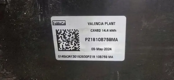 Gebruikte Ford OE accu PZ18-10B759-MA KU5A-10661-AC image 6