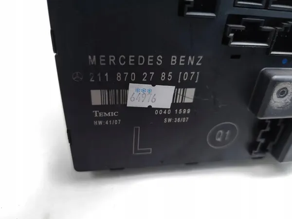 Módulo de puerta Mercedes-Benz 2118702785 para Clase E image 7