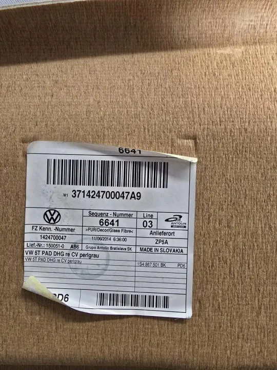 OEM 1S4867501BK Techo para Skoda Citigo 5D 12+ image 7