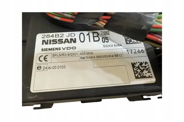 Module Confort Nissan OEM 284B2JD01B pour Qashqai image 5