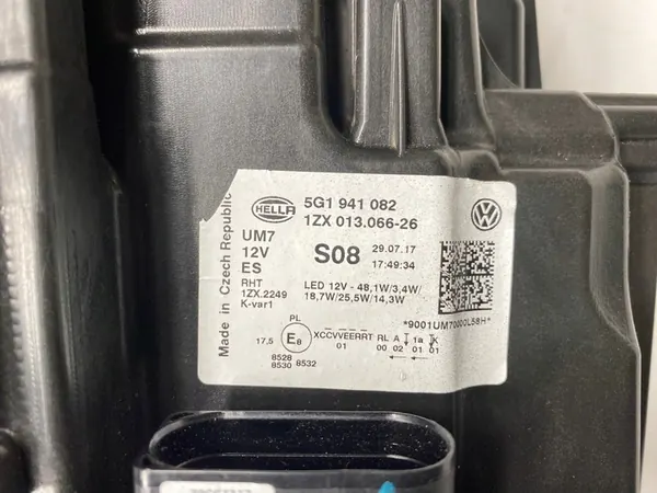 Farol dianteiro direito Full LED VW Golf 7 2017-2020 image 8