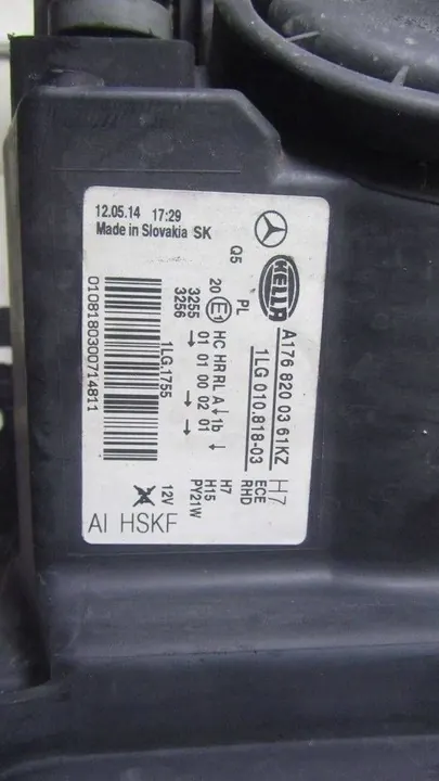 MERCEDES W176 LINKER KOPLAMP A1768200361 image 7