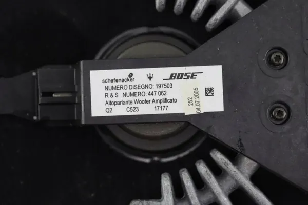 Maserati Quattroporte 2004 Woofer OEM 197503 image 3