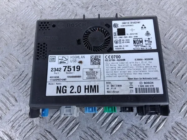 Module HMI Opel Insignia A 2014 OEM 23427519 image 3