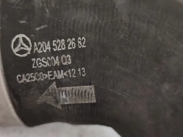 Turbo Pijp Intercooler Slang Mercedes W204 W212 1.8 CGI OEM image 5