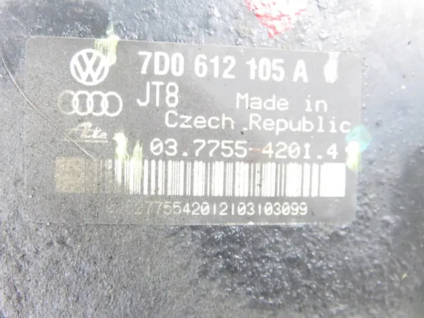 SERVO VW TRANSPORTER T4 2.4 D 7D0612105A image 3