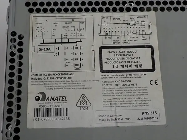 OEM 3T0035192Q Radio Navigatie voor Skoda Yeti image 7