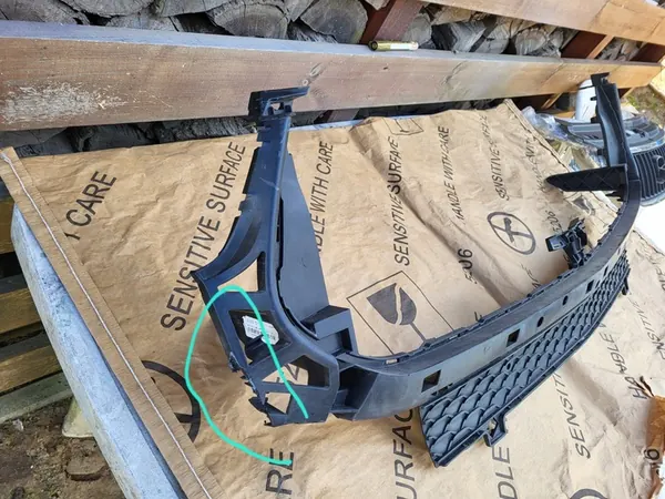 MERCEDES GLE 167 AMG DIAMOND GRILL A1678886000 image 4