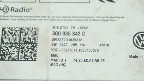 SD-Kartenleser OEM 3Q0035842C für VW Tiguan II image 3