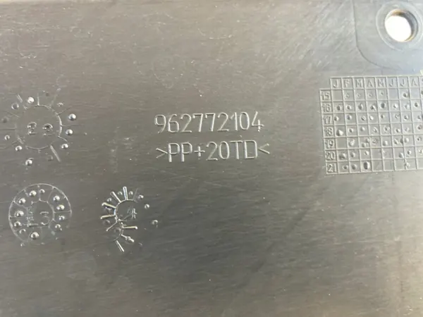 OEM 962772104 Conduit d'Air Radiateur Avant image 3