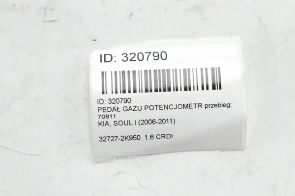 Gaspedaal OEM 32727-2K950 voor Kia Soul I 1.6 CRDI image 7