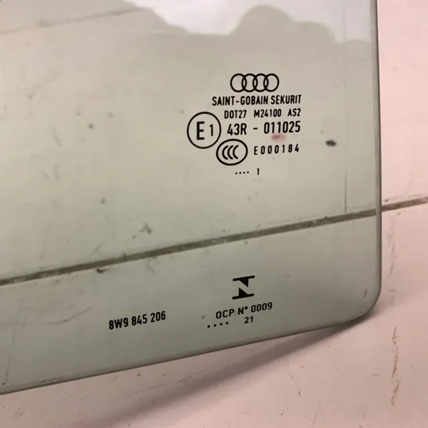 Seitenscheibe hinten rechts OEM 5412545879632145874562 Audi A4 image 5
